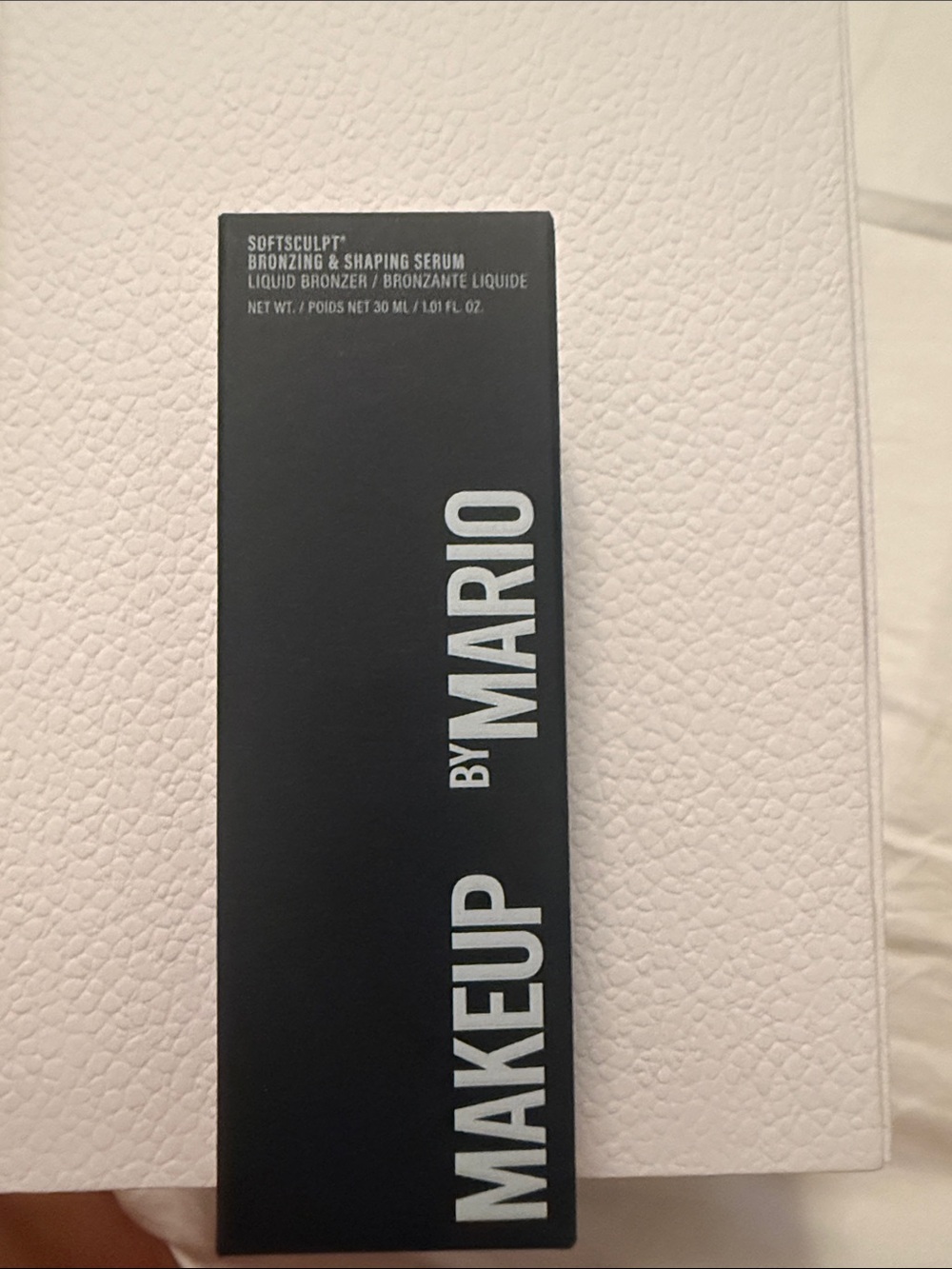 Makeup By Mario Black SoftSculpt Bronzing & Shaping Serum Box
